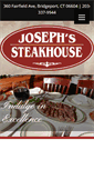 Mobile Screenshot of josephssteakhouse.com